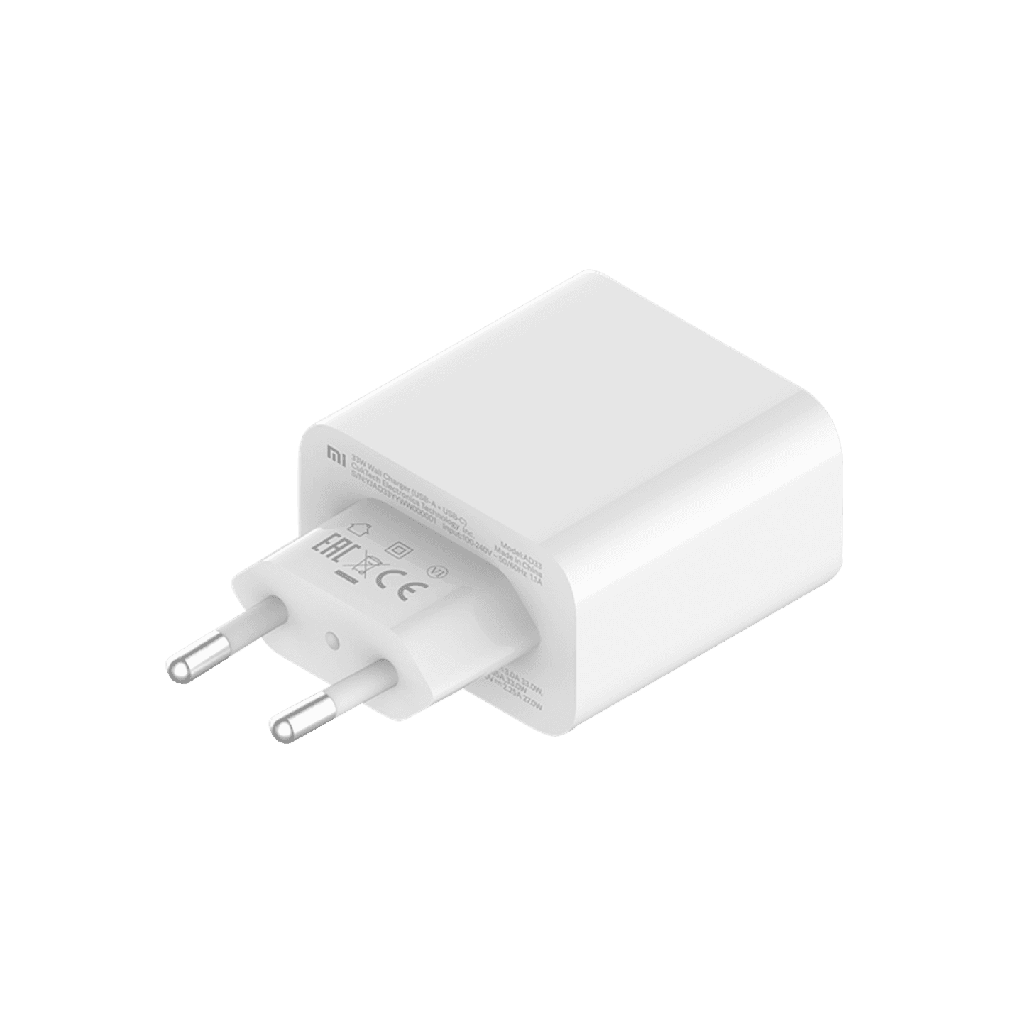 Mi 33W Wall Charger (Type-A + Type-C) — visuel officiel 1